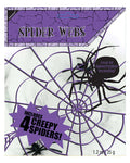 Spider Web with 4 Spiders - 35g