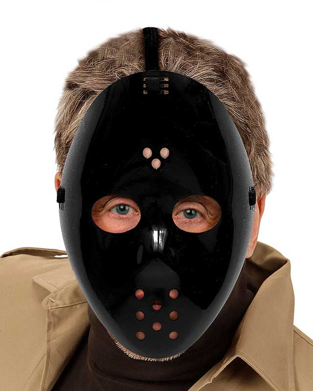 Black Hockey Mask