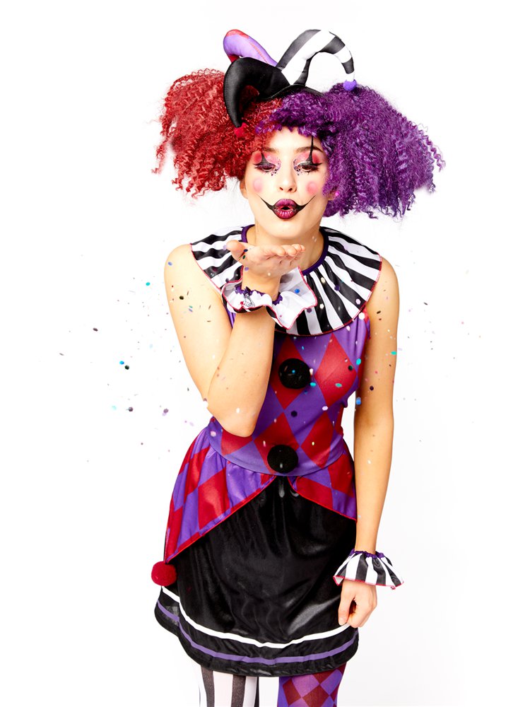 Harlequin Heartbreaker - Adult Costume
