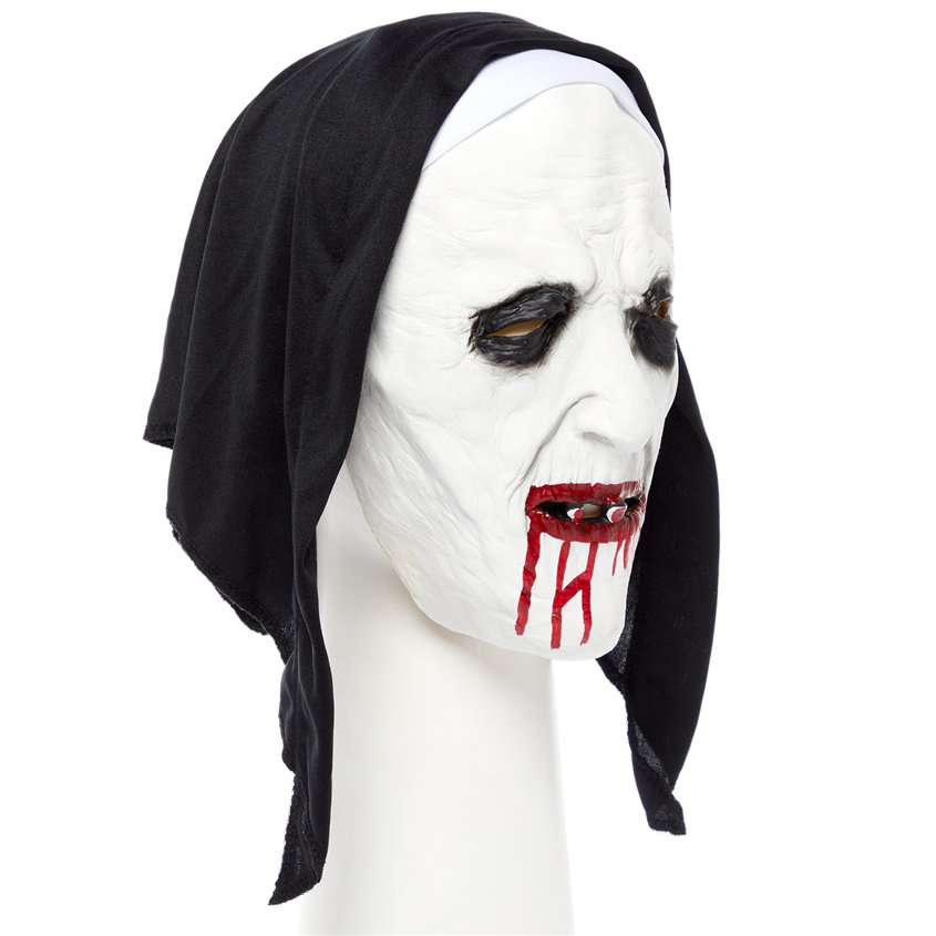 Nun Half Mask & Headpiece