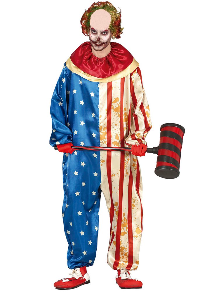 American Clown - Adult Costume