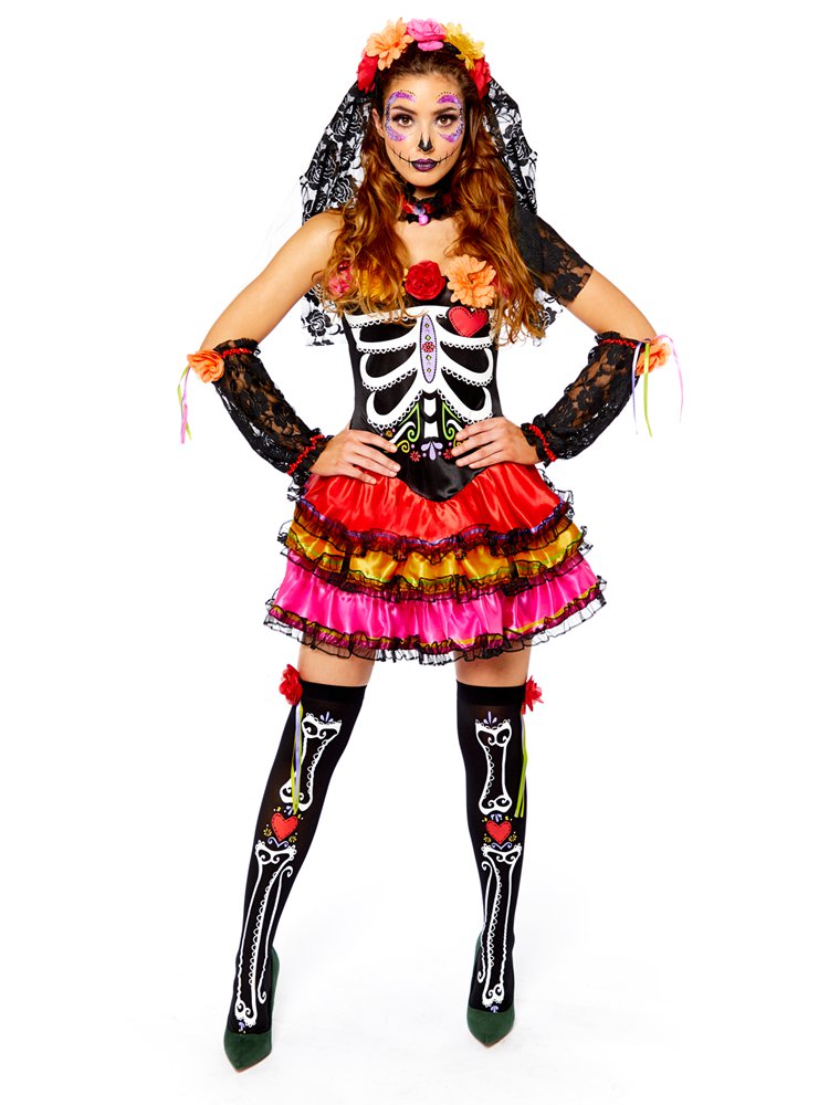 Day of the Dead Senorita - Adult Costume
