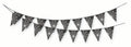 Spooky Spectacles Spider Web Pennant Banner - 3.6m
