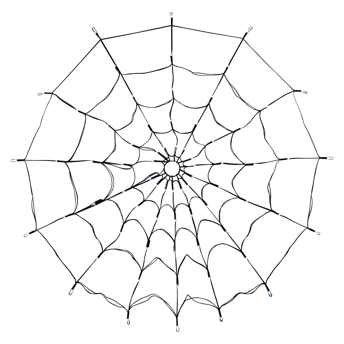 Light Up Spiderweb Decoration