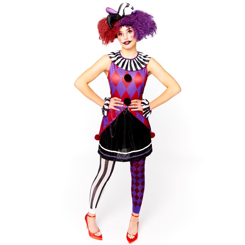 Harlequin Heartbreaker - Adult Costume
