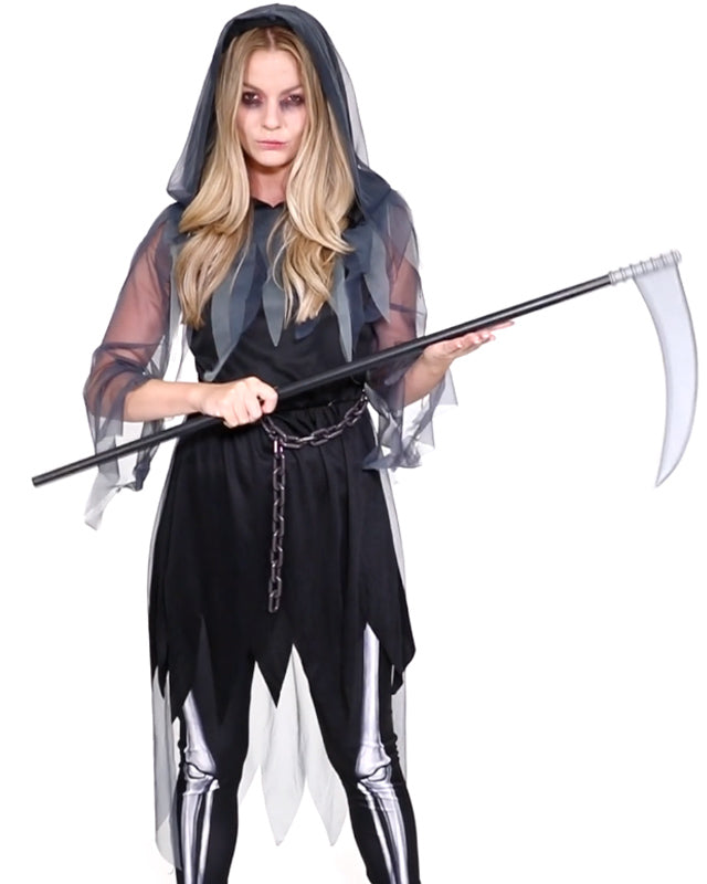 Grim Reaper Lady - Adult Costume